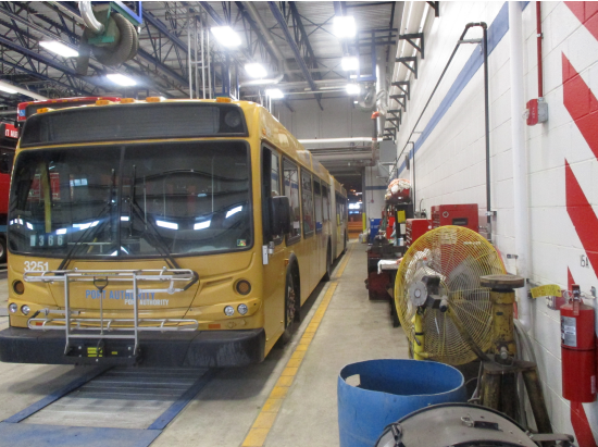 Port-Authority Bus Front View